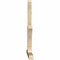 Ekena Millwork Richland Rough Sawn Timber Gable Bracket, Douglas Fir, 108"W x 58"H x 4"D x 4"F, 13/12 Pitch GBW108X58X0404RIC00RDF - alternate 5